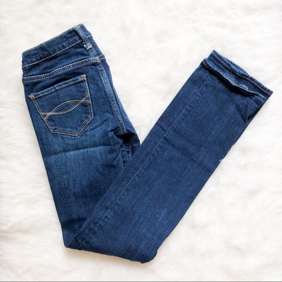 Abercrombie Kids Maddy Blue Denim Slim Jeans - Picture 7 of 7